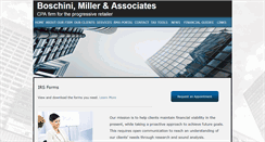 Desktop Screenshot of boschinimiller.com
